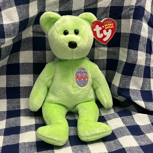 Ty Other - Ty Beanie Babies Eggs 2007 the Easter Bear Stuffed Animal